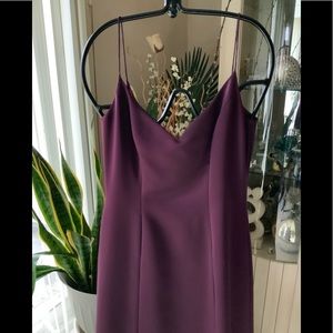 Fully Lined ‘’Plum’’ Formal Dress